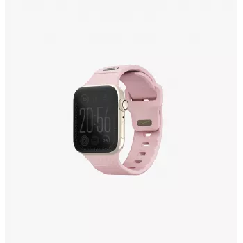 UNIQ Stride correa para Apple Watch 38/40/41mm FKM goma rosa pálido
