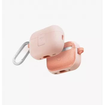 UNIQ Clyde Lock funda para AirPods Pro 2 (2022/2023) - rosa claro / Crepe Pink