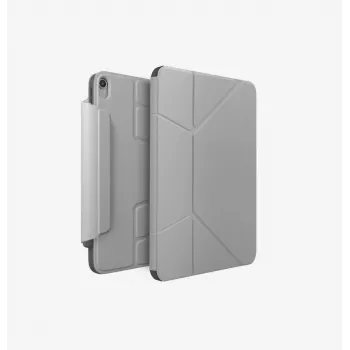 UNIQ Ryze 360 funda para iPad Air 13 pulgadas M2 2024 / M3 2025 / M4 2026, gris tiza