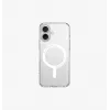 UNIQ Clario funda para Apple iPhone 16 6,1 pulgadas con carga MagClick Lucent Clear