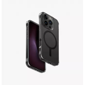 UNIQ LifePro Xtreme funda MagClick para iPhone 16 Pro 6,3 pulgadas gris ahumado