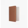 UNIQ Belmont Portapasaporte con Apple Find My y bloqueo RFID, Karamellbeige