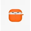 UNIQ Nexo funda para AirPods 4 con ganchos para las orejas, silicona, negro