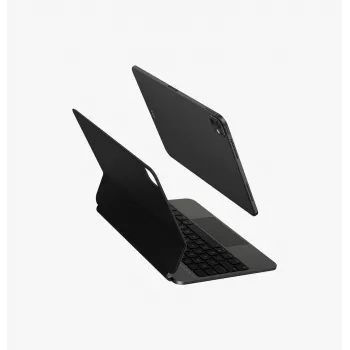 UNIQ Venno Pro funda con teclado inteligente magnético para iPad Air 11 M2 2024 / M3 2025 / M4 2026, iPad Air 10.9 (2022/2020), iPad Pro 11 (2022/2021) - negro