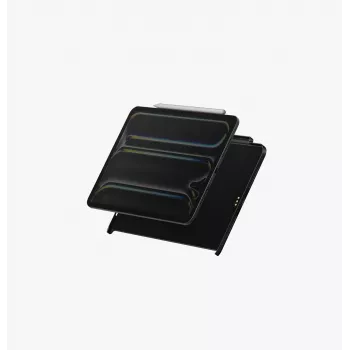 UNIQ Axel Folio Case para iPad Air 11 M2 2024 / M3 2025 / M4 2026 / iPad Air 10.9 (2022/2020) / iPad Pro 11 (2022/2021) - Black Ebony