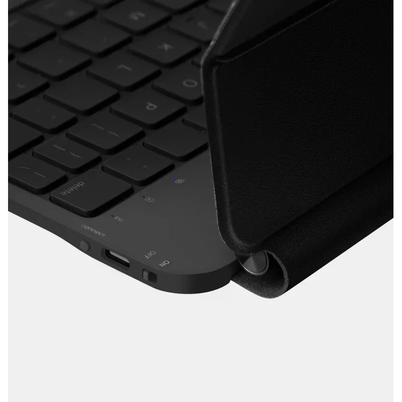 UNIQ Venno Pro funda con teclado inteligente magnético para iPad Pro 13 M4 2024 / M5 2025, negro