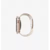 UNIQ Valencia Apple Watch Series 46mm funda bumper, Titanium Silver