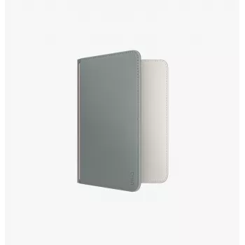 UNIQ Belmont tarjetero para pasaporte con RFID, Green & Ivory