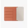 UNIQ Belmont tarjetero para pasaporte con RFID, gris/amarillo