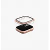 UNIQ Voute funda protectora con cristal templado para Apple Watch Series 10/11 46mm, plateado