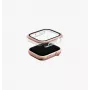 UNIQ Voute funda protectora con protector de pantalla para Apple Watch Series 10/11 46mm, cristal templado, oro rosa