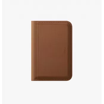 UNIQ Lyden DS cartera magnética con protección RFID y soporte para teléfono - caramelo