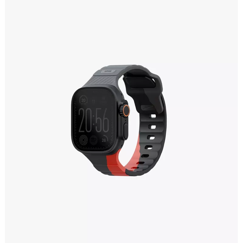 UNIQ Stride De correa de goma para Apple Watch 49/46/45/44mm, beige