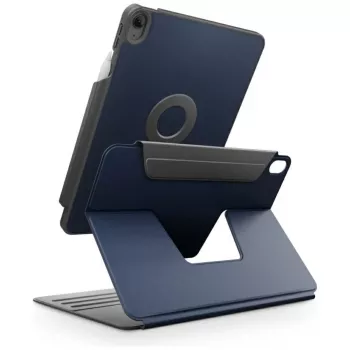 UNIQ Rovus Snapmount funda magnética desmontable con rotación 360 para iPad Air 11 M2 2024 / M3 2025 / M4 2026 / iPad Air 10.9 (2022/2020), Navy Blue