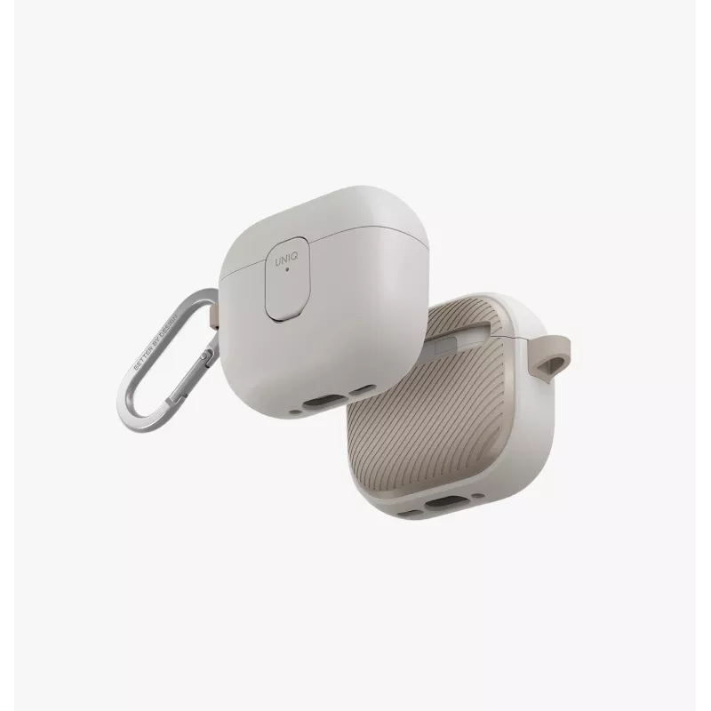 UNIQ Clyde Lock Funda para AirPods 4 - Azul