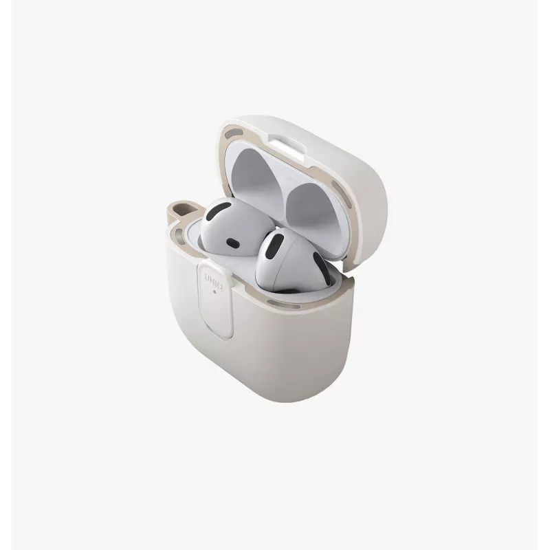 UNIQ Clyde Lock Funda para AirPods 4 - Azul