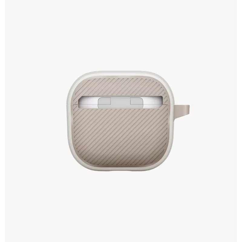 UNIQ Clyde Lock Funda para Apple AirPods 4 - Beige