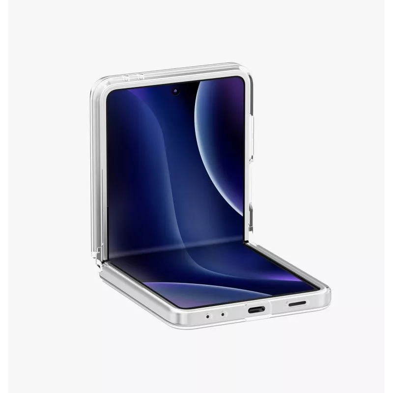 UNIQ LifePro Xtreme Funda para Samsung Galaxy Z Flip7, carga Magclick, Transparente