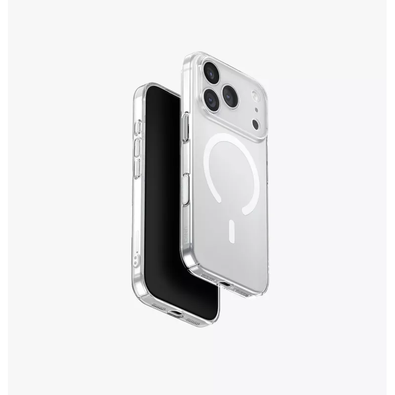 UNIQ Airsuit Funda con carga MagClick para iPhone 17 Pro, Negro