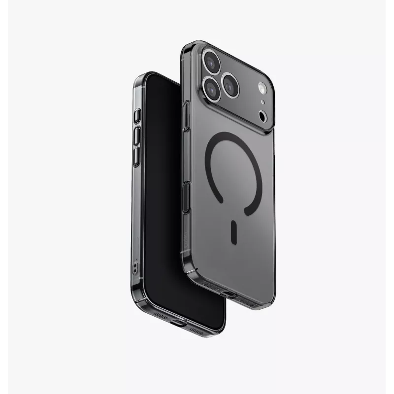 UNIQ Airsuit Funda para iPhone 17 Pro Max con carga Magclick, Transparente