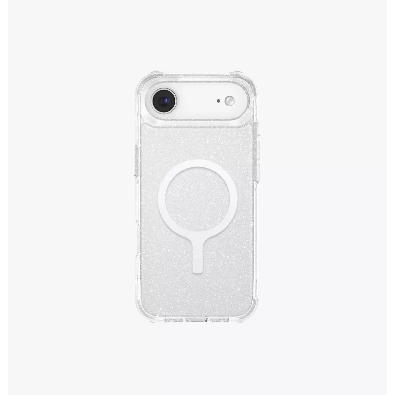 UNIQ LifePro Xtreme MagClick funda de carga para iPhone Air, transparente/purpurina