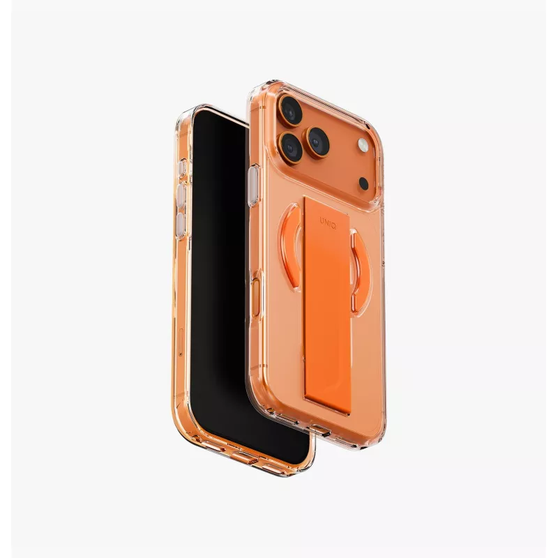 UNIQ Heldro Air MagClick Charging Case para iPhone 17 Pro Max, Negro