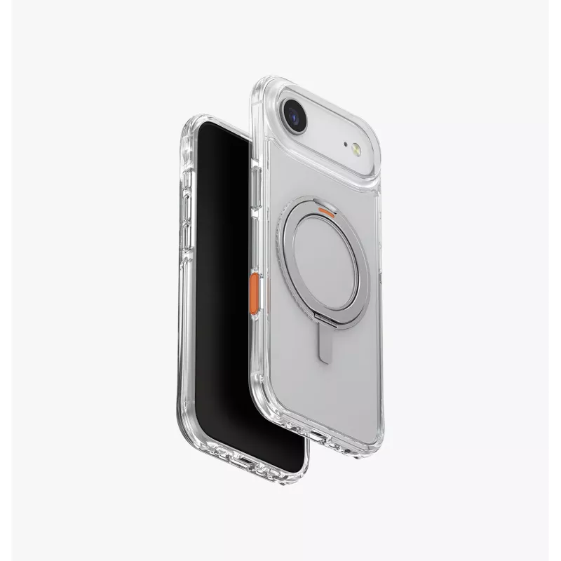 UNIQ Swivix Funda para iPhone Air con soporte giratorio de 360°, dorada