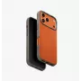 UNIQ Lyden DS Case para iPhone 17 Pro con función de carga MagClick, Naranja/Gris