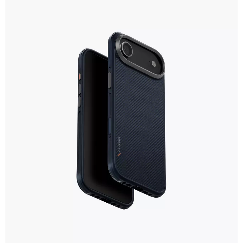 UNIQ Keva Funda para iPhone Air, carga MagClick, negra