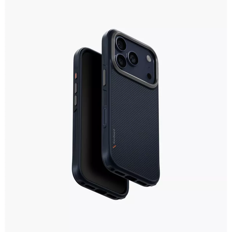 UNIQ Keva Case para iPhone 17 Pro con MagClick Charging - Negro