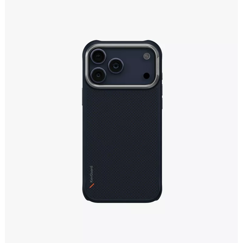 UNIQ Keva Case para iPhone 17 Pro Max MagClick Charging Negro