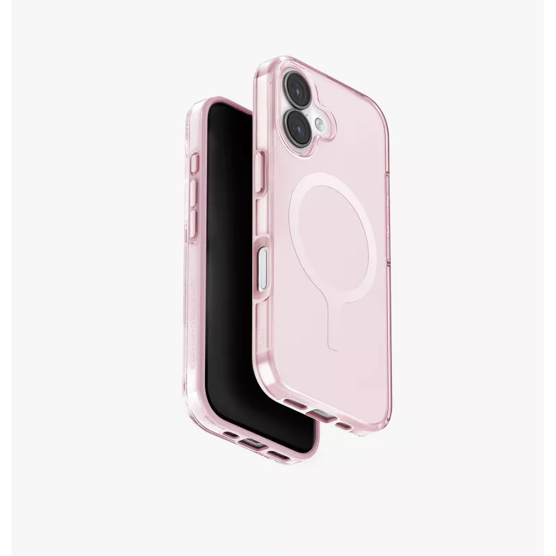 UNIQ Clario Funda para iPhone 17, carga MagClick, negra