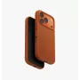 UNIQ Lino Funda para iPhone 17 Pro, carga MagClick, naranja