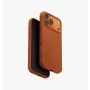 UNIQ Lino Funda para iPhone 17 Pro Max, carga MagClick, naranja