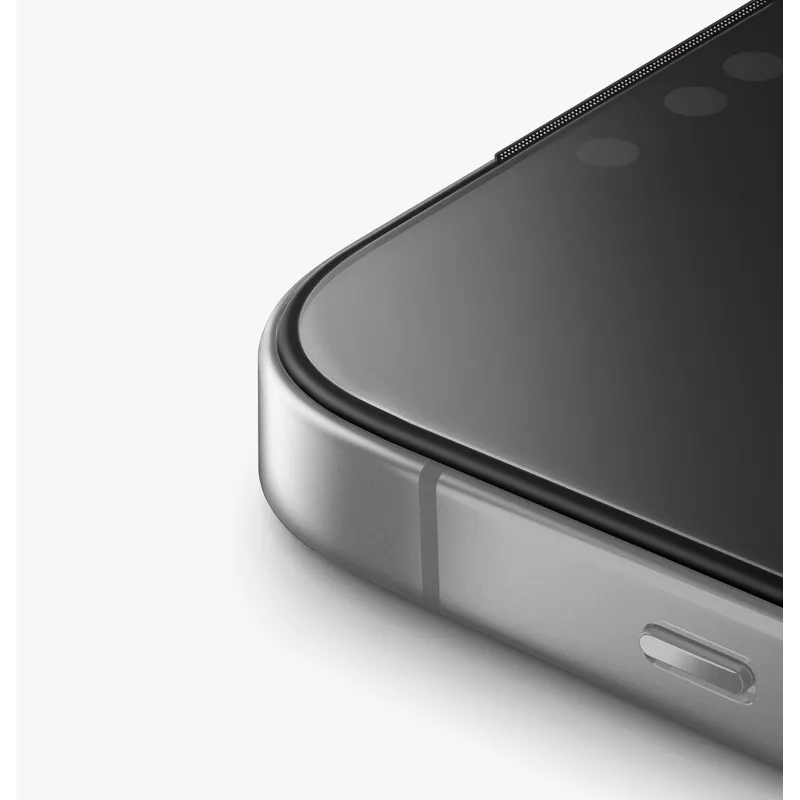 UNIQ Optix Vivid protector de pantalla de cristal templado para iPhone 17 Pro, transparente