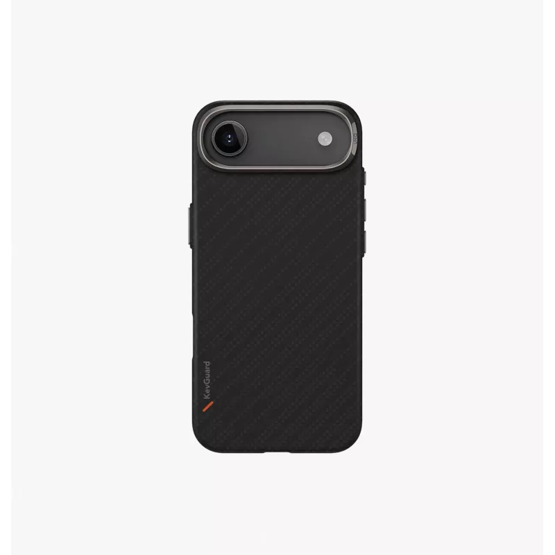 UNIQ Keva Edge funda para iPhone 14 Pro Max con carga AirMagclick, negro