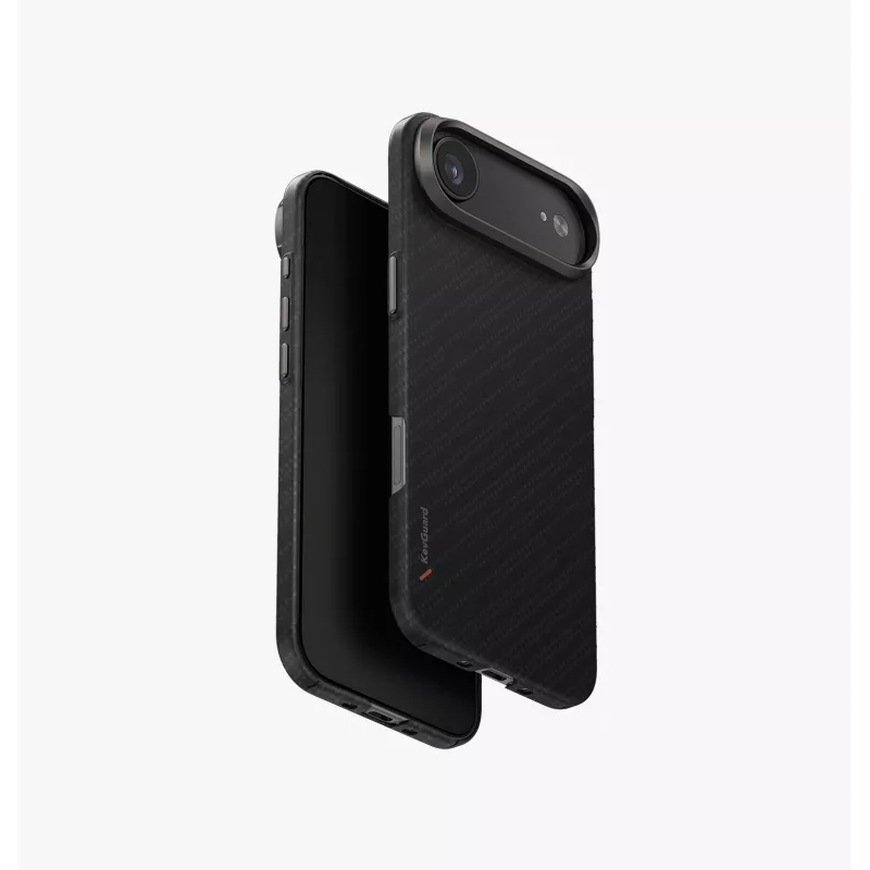 UNIQ Keva EDGE funda para iPhone con carga AirMagclick, azul