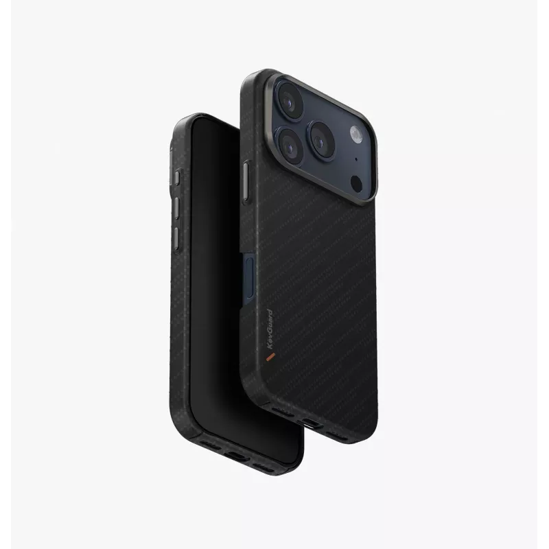 UNIQ Keva Edge funda con carga MagClick para iPhone 17 Pro, azul