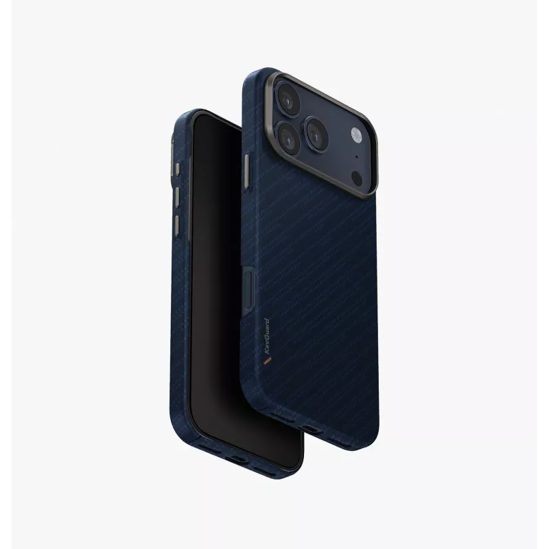 UNIQ Keva EDGE funda para iPhone 17 Pro Max con carga MagClick, negro