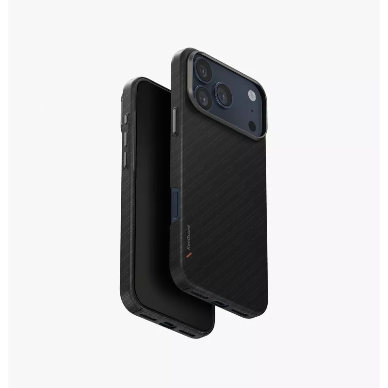UNIQ Keva EDGE funda para iPhone 17 Pro Max con carga MagClick, naranja