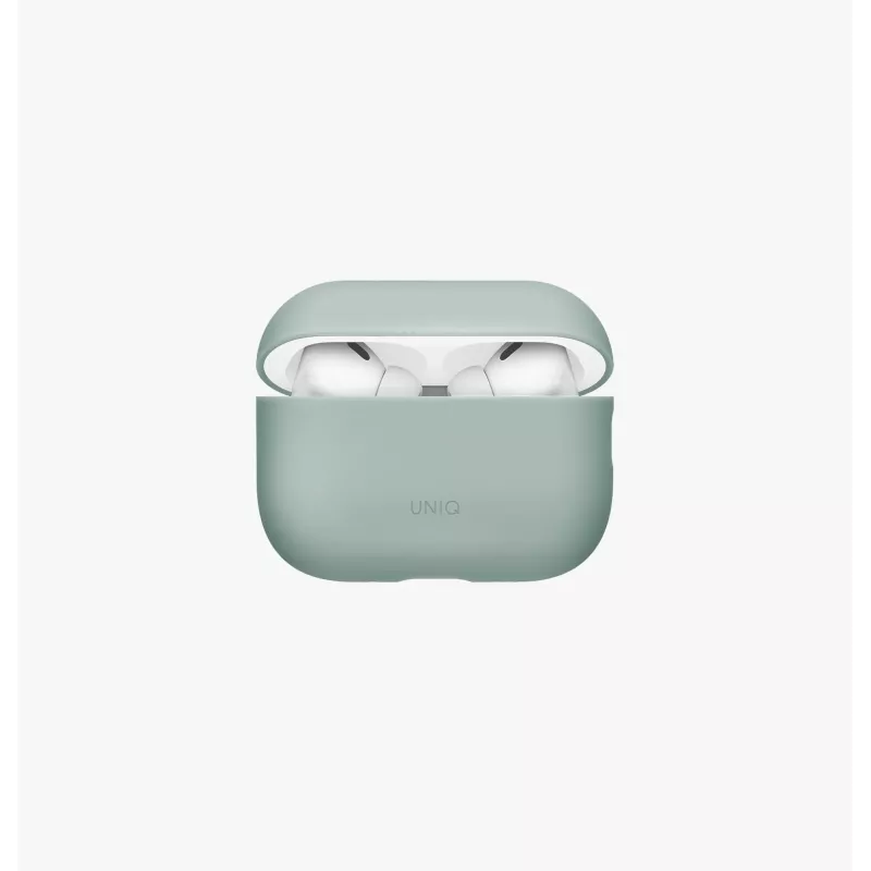 UNIQ Lino funda para AirPods Pro 3.ª gen. de silicona, verde