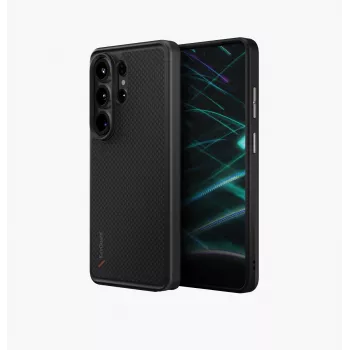 UNIQ Keva Funda para Samsung Galaxy S26 Ultra con carga MagClick Negra