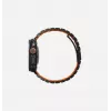 UNIQ Strova Flex Correa para Apple Watch 44/45/46/49mm Series 1/2/3/4/5/6/7/8/9/10/11/SE/SE2/SE3/Ultra/Ultra 2/Ultra 3 Silver-Lime