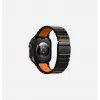 UNIQ Strova Flex Correa para Apple Watch 44/45/46/49mm Series 1/2/3/4/5/6/7/8/9/10/11/SE/SE2/SE3/Ultra/Ultra 2/Ultra 3 Silver-Lime