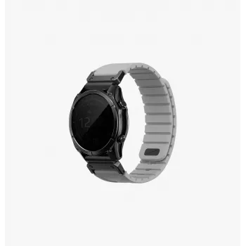 UNIQ Fluo x Smart-Fit Correa para Garmin 22mm Gris