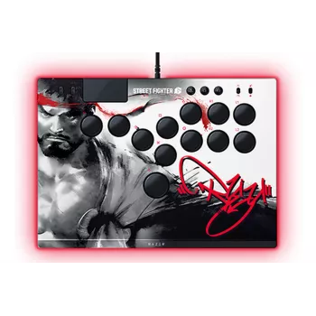 Razer Kitsune - Ryu Edition Mando arcade leverless para PS5, PS4, PC