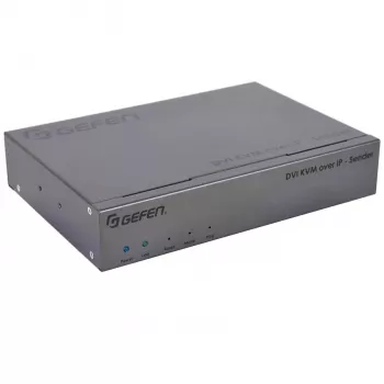 Gefen DVI KVM Over IP Sender Package - Extensión de vídeo, audio, infrarrojos, USB, serie