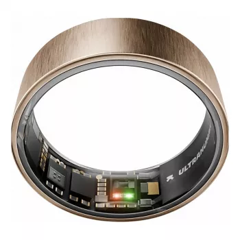 ULTRAHUMAN Ring Air – Anillo inteligente para hombre y mujer – Wearable de seguimiento del sueño y fitness – Frecuencia cardíaca – Anillo inteligente oro rosa talla 13