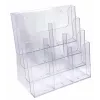 Exacompta soporte de folletos Office Variable con compartimentos, 6 compartimentos ajustables, transparente, DIN A4