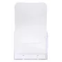 Exacompta 73058D soporte de documentos - poliestireno - transparente - DL - 65 x 115 x 182 mm